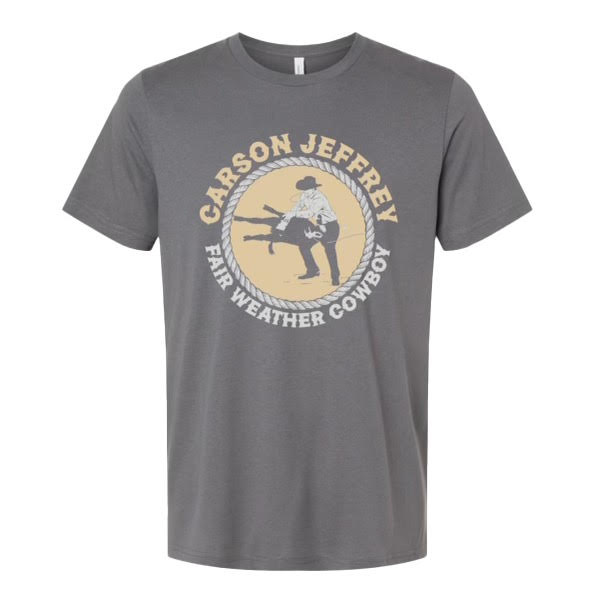 Fair Weather Cowboy Tee(Discounted Price!)