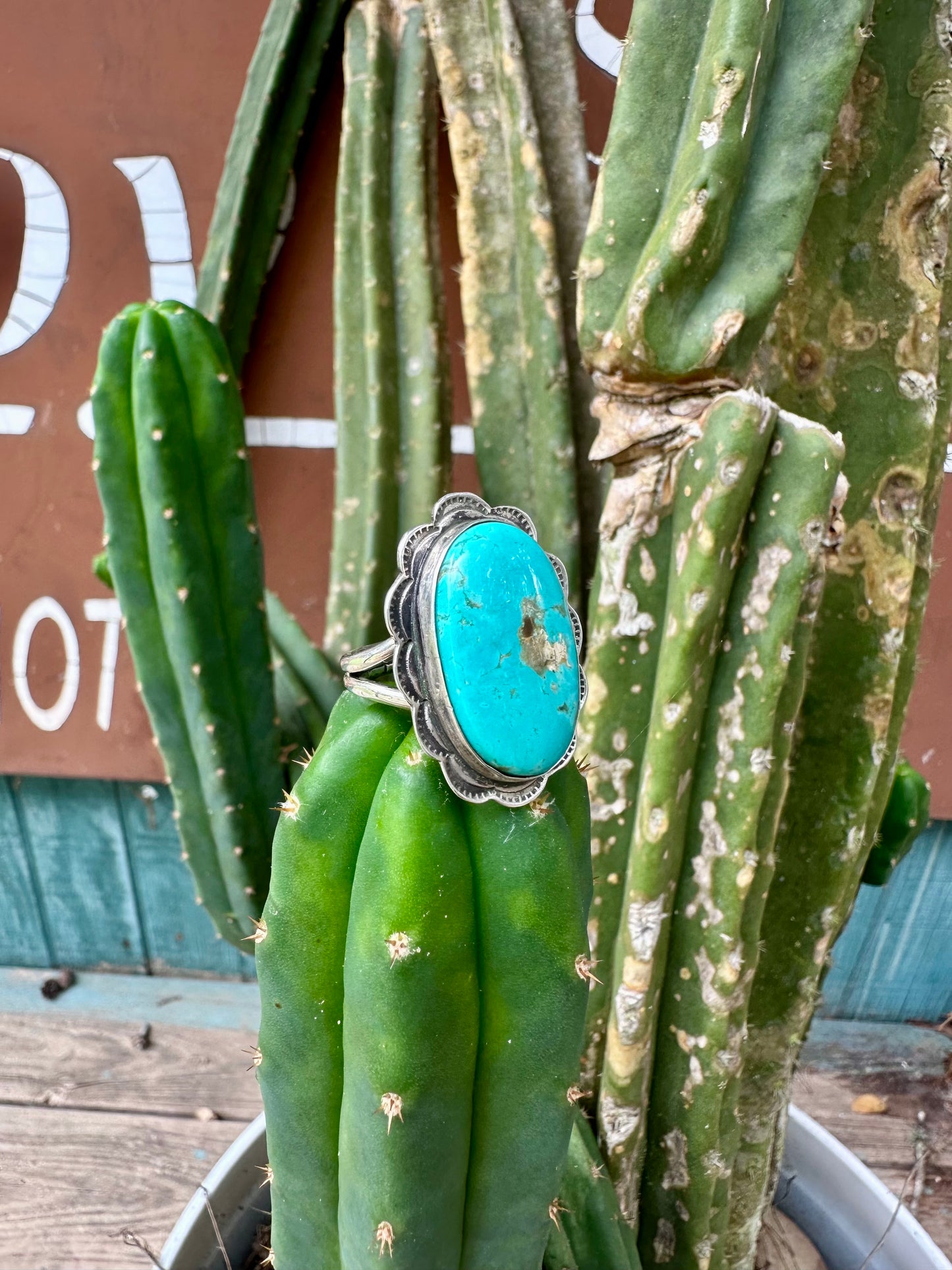 Turquoise Ring - Size 8