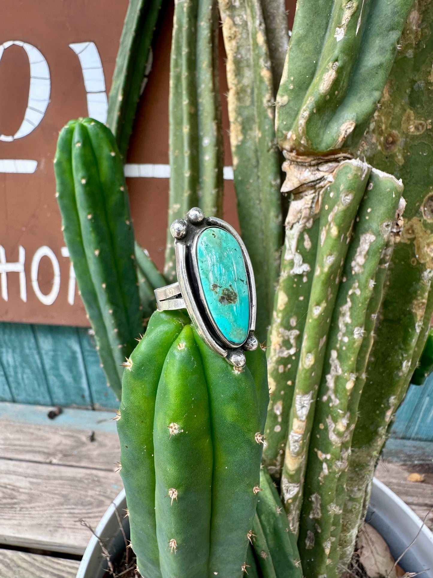 Turquoise Ring - Size 6.5