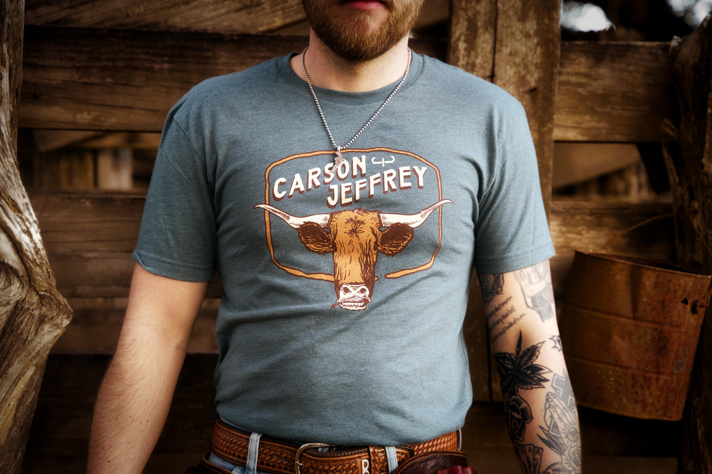 Chewin' Longhorn Tee