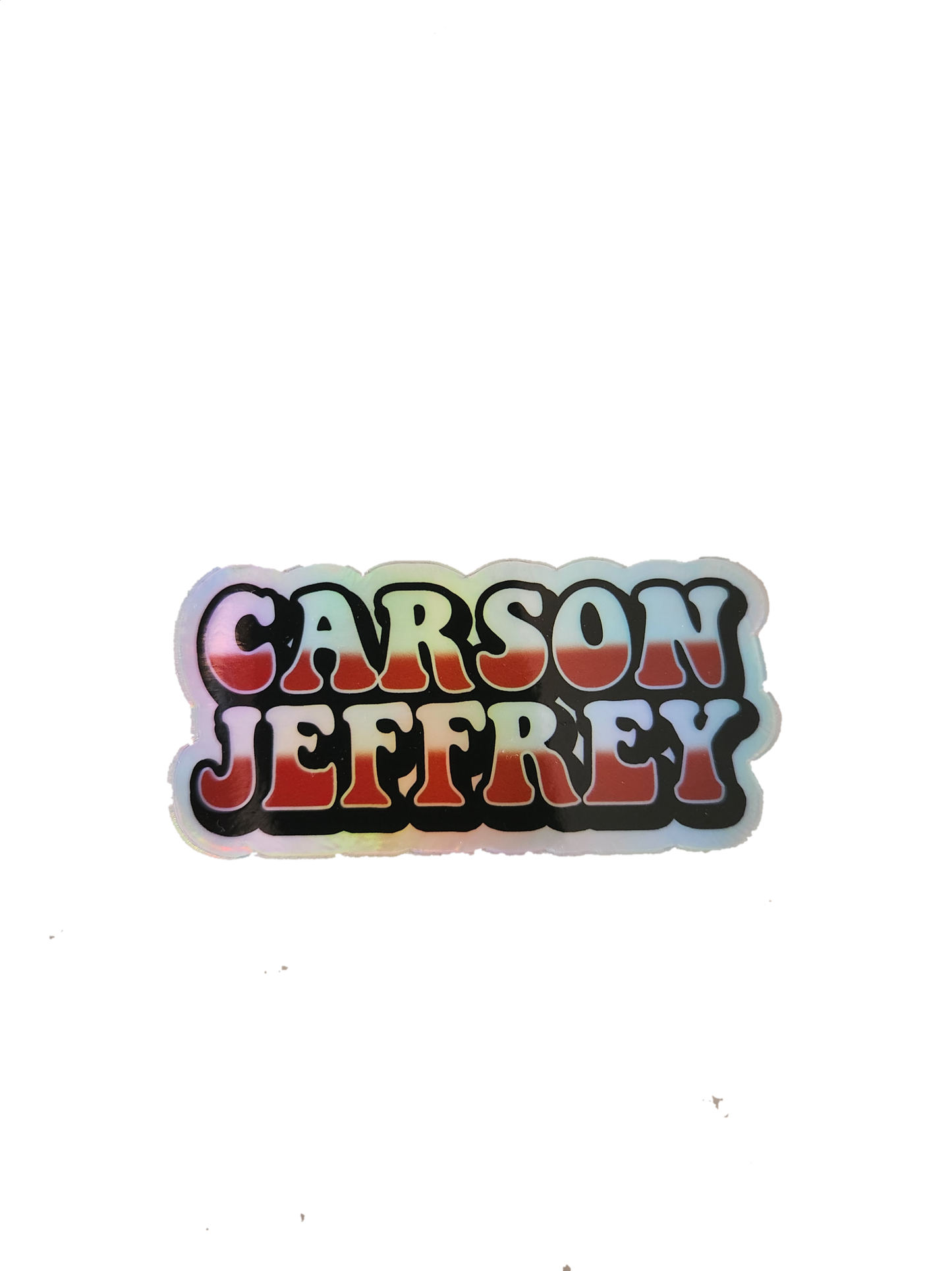 Sterling Silver Logo Sticker