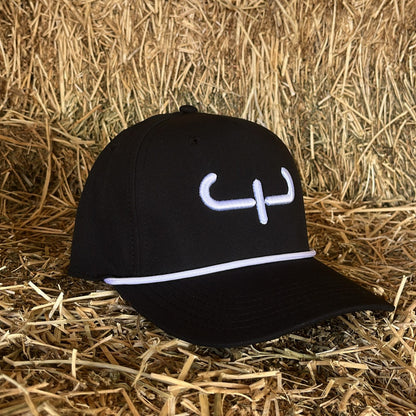 Black and White Jeffrey Rodeo Co Cap