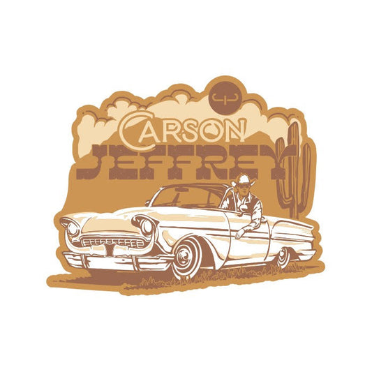Carson Jeffrey Car Decal Sticker (Online Exclusive!)