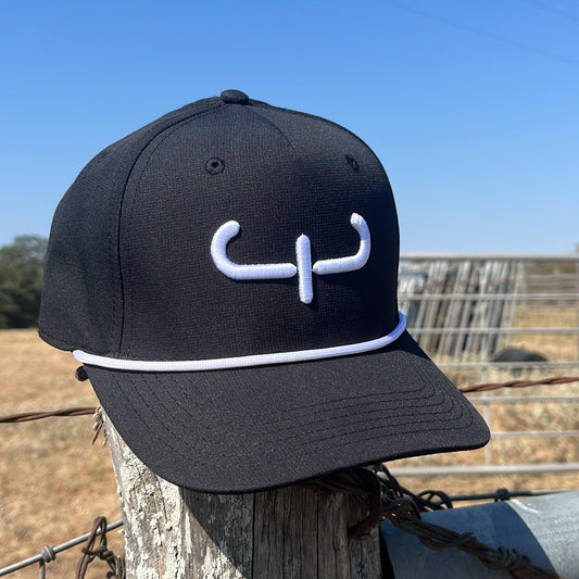 Black and White Jeffrey Rodeo Co Cap