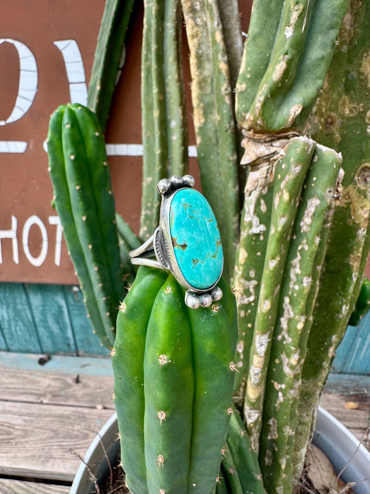 Turquoise Ring - Size 8.5