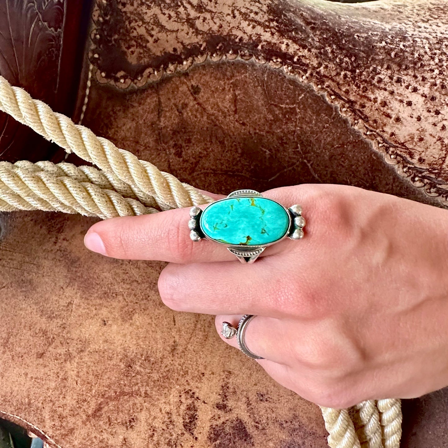 Turquoise Ring - Size 8.5